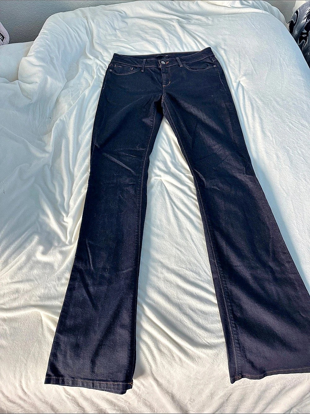Joe's Jeans Honey Bootcut Jeans Black Waist 29